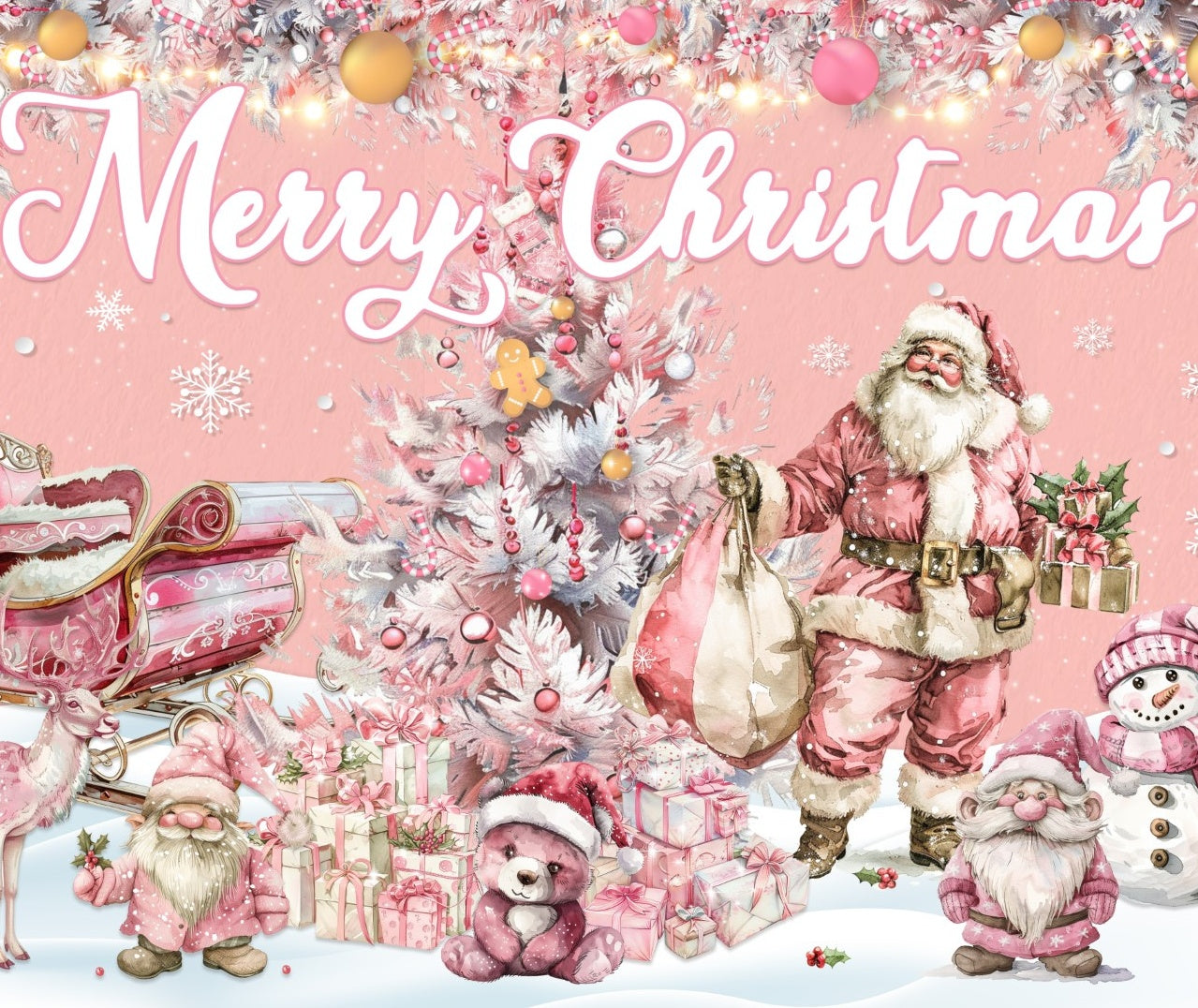 Pink Chirstmas