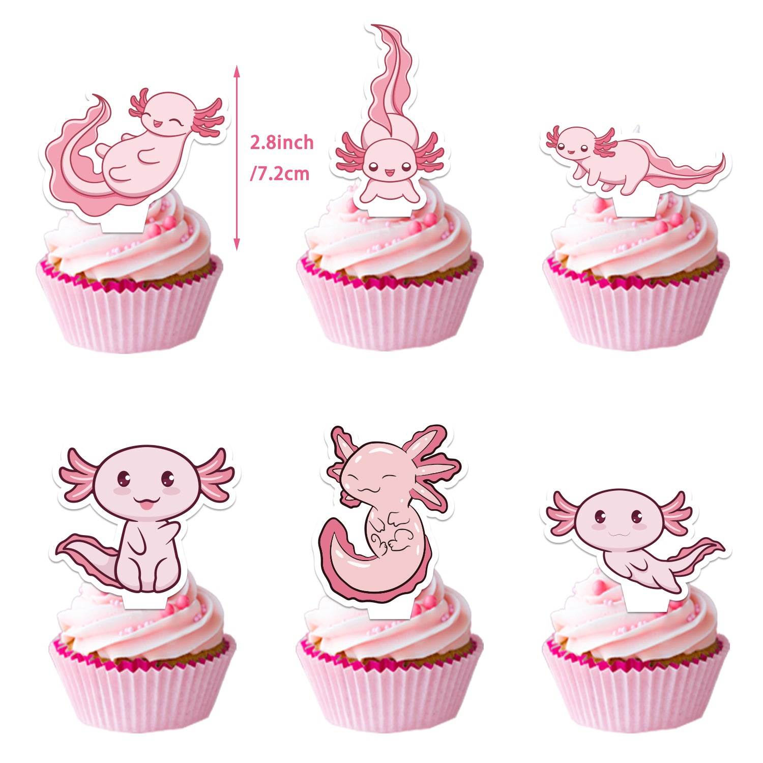 Axolotl Party Decoration Set