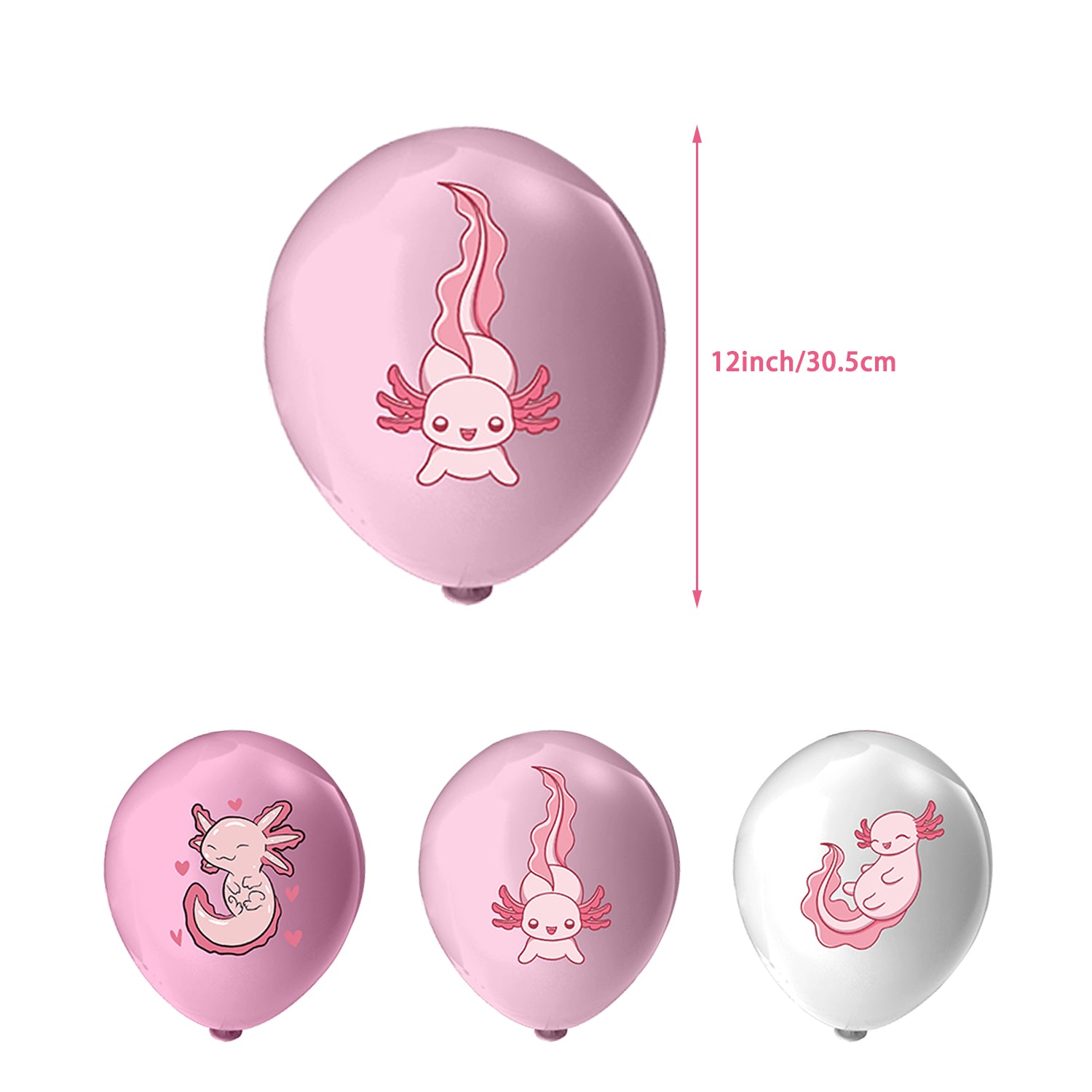 Axolotl Party Decoration Set