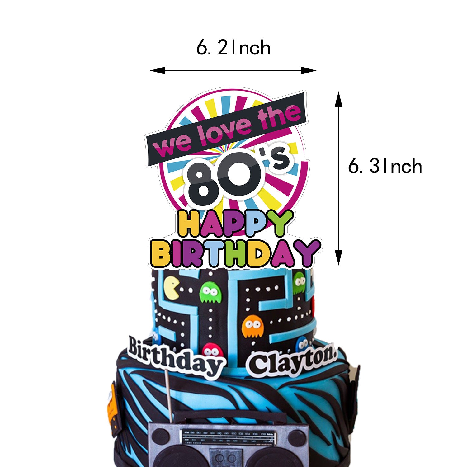 Back to the 80's Party Decoration Set C