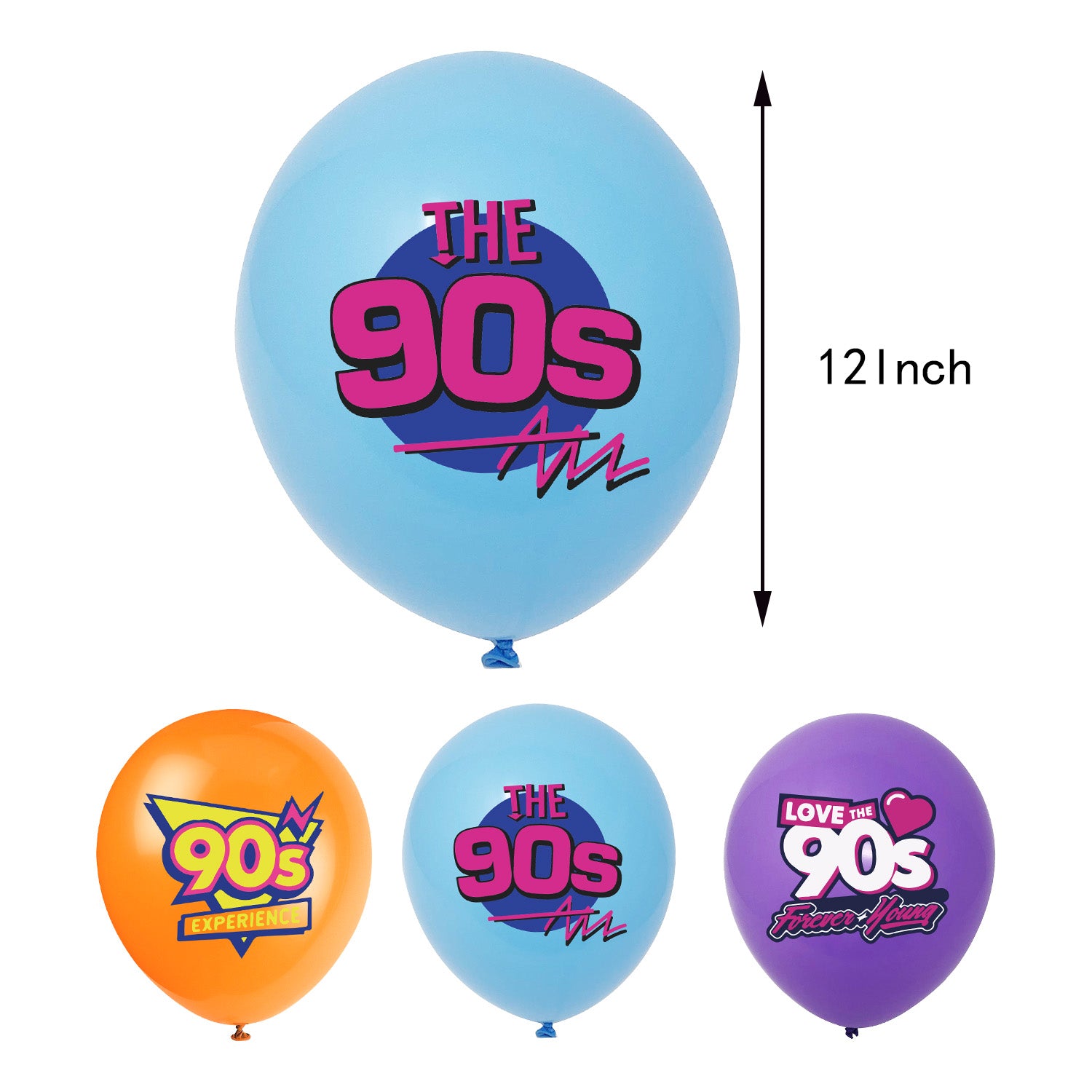 Back to the 90's Party Decorations Set