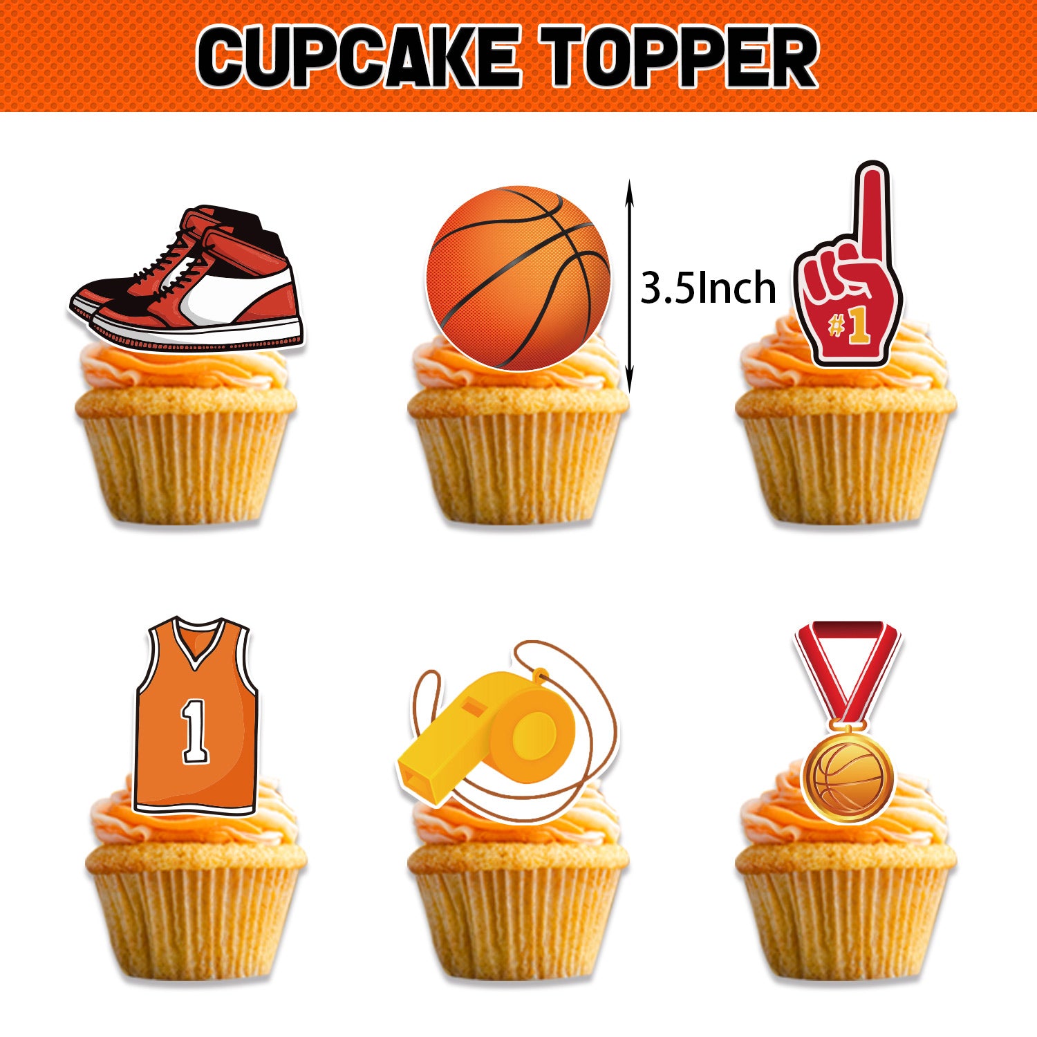 Basketball Theme Birthday Decoration Set