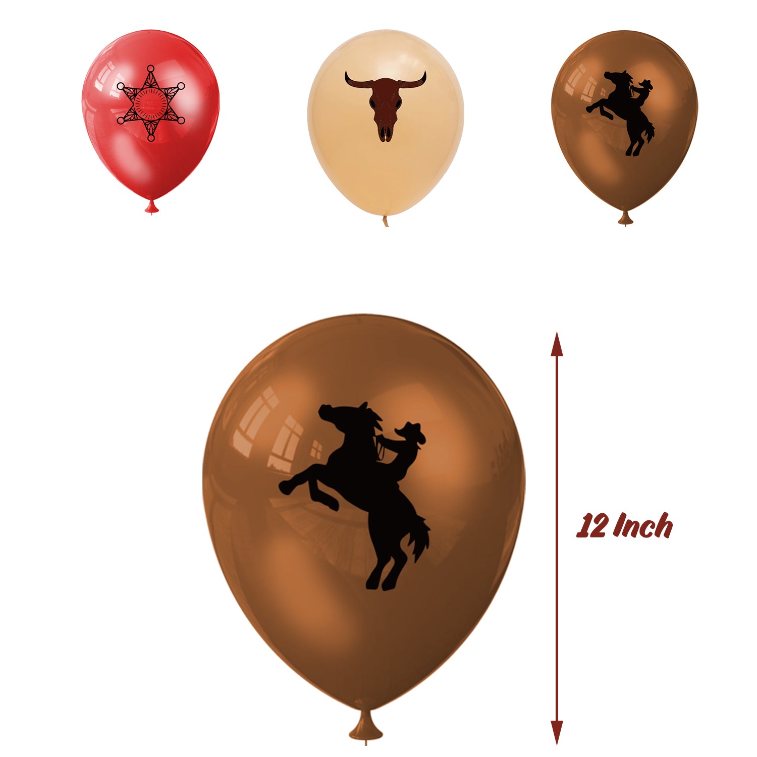 Wild West Cowboy Birthday Decoration Set