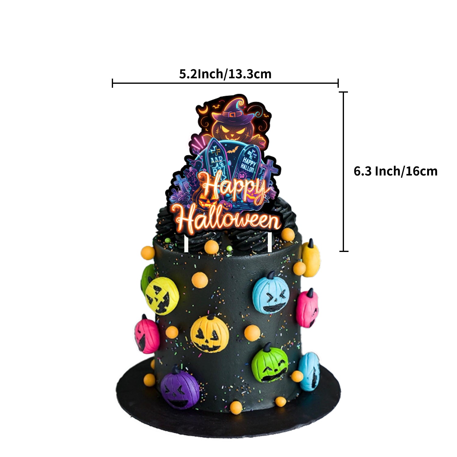 Halloween Party Neon Theme Decoration Set