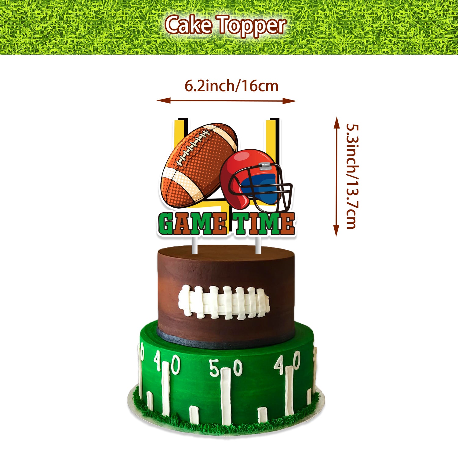 Football Touchdown Party Decoratoin Set