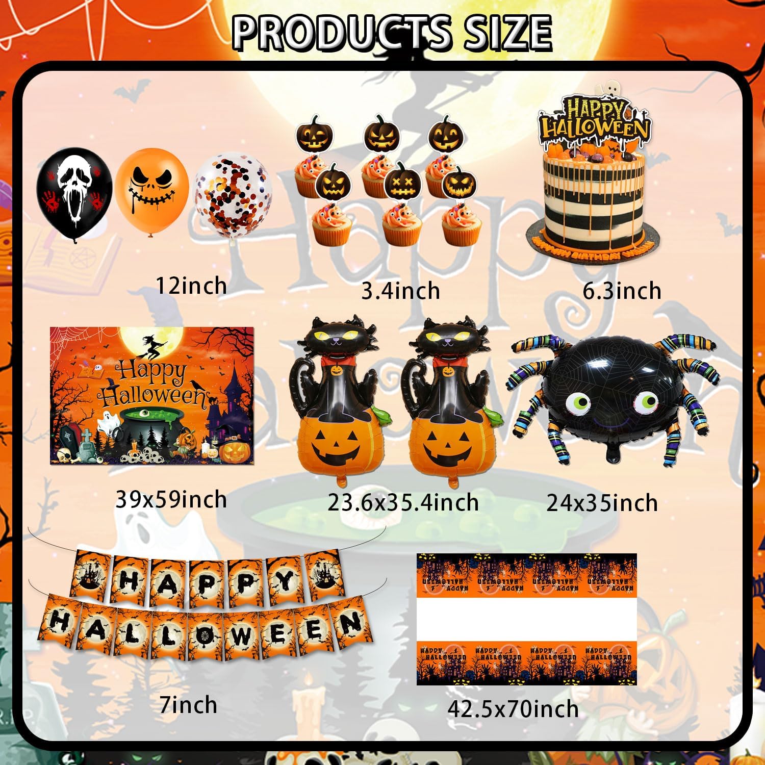 Halloween Party Decoration Set