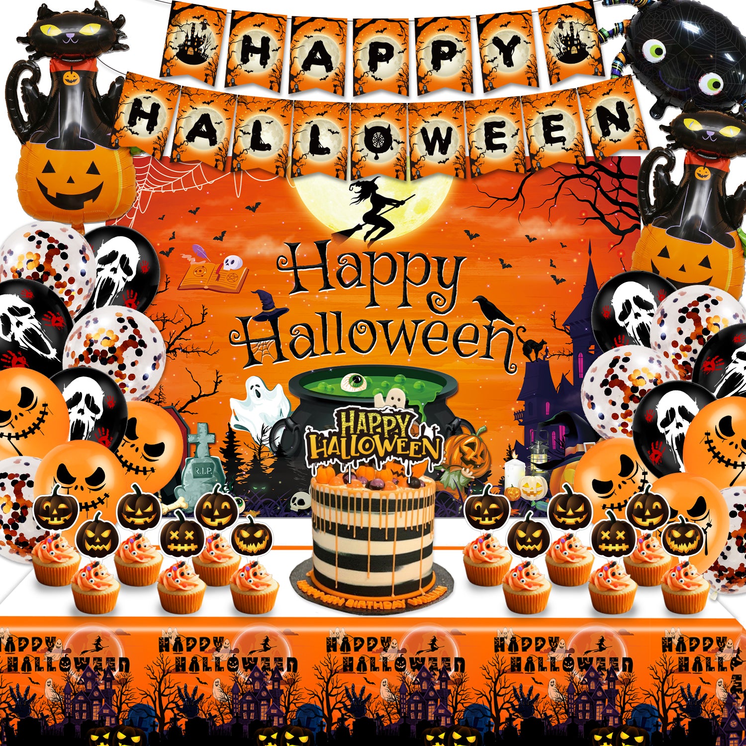 Halloween Party Decoration Set