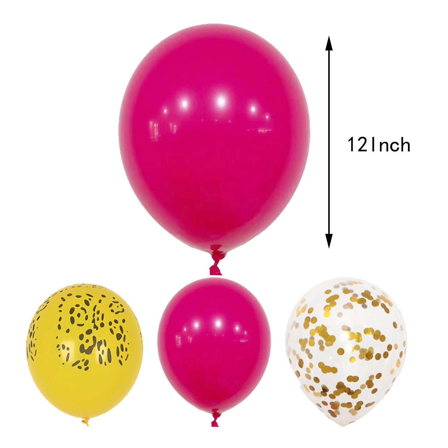 Leopard Print Birthday Party Decoration Set