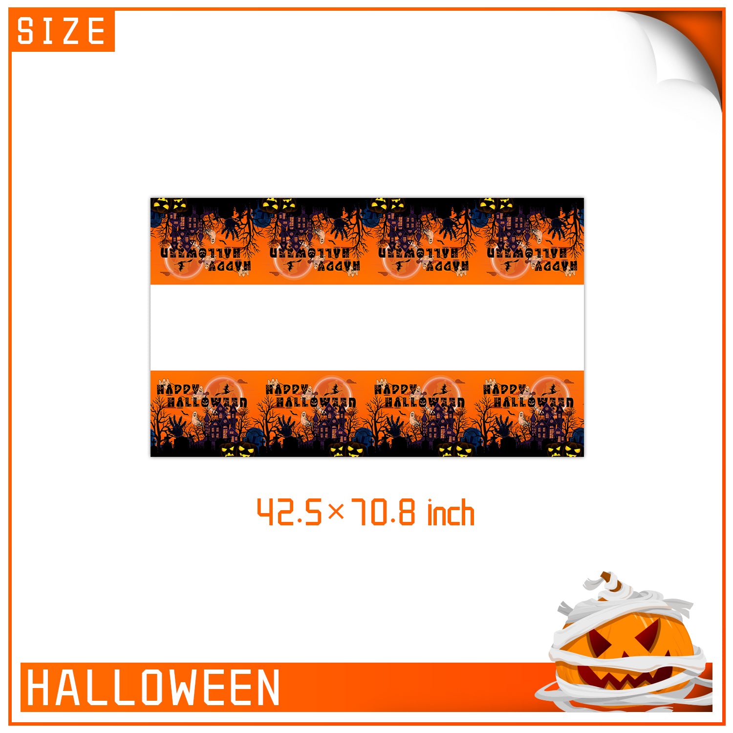 Halloween Horror Night Tableware Set Serves 10