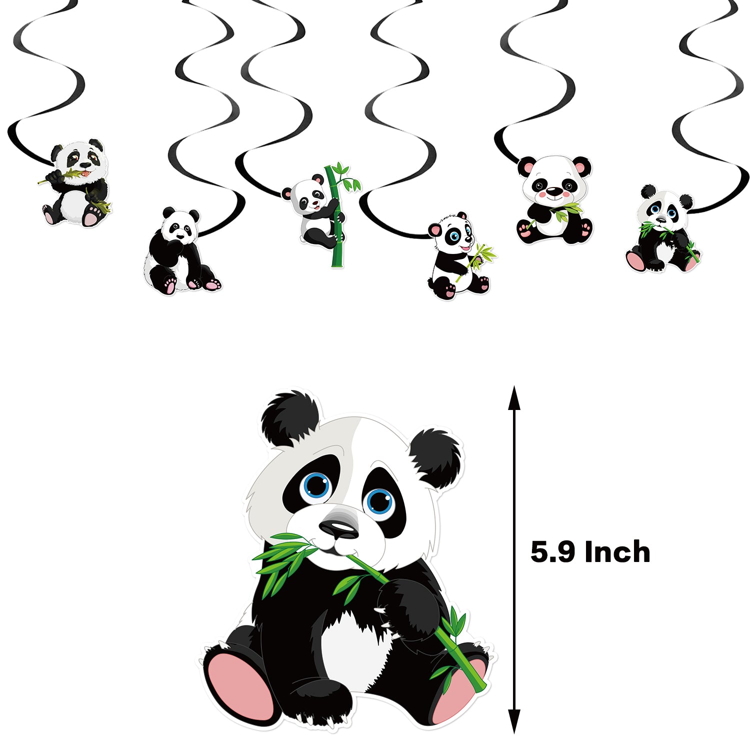 Panda Party Decoration Set