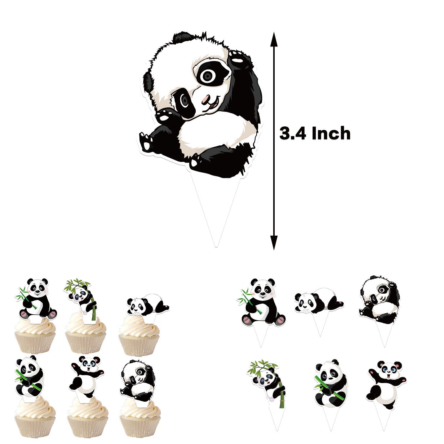 Panda Party Decoration Set