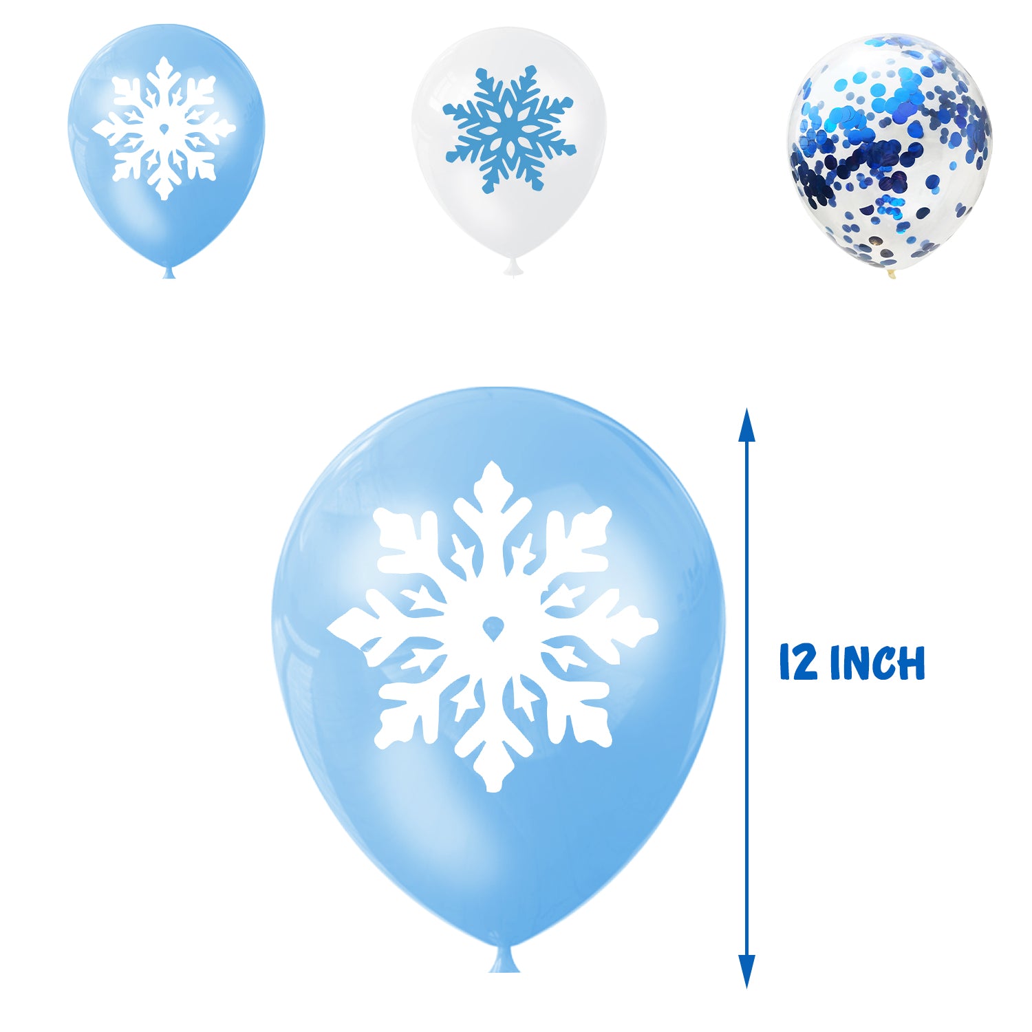 Snowflakes Birthday Party Decorations