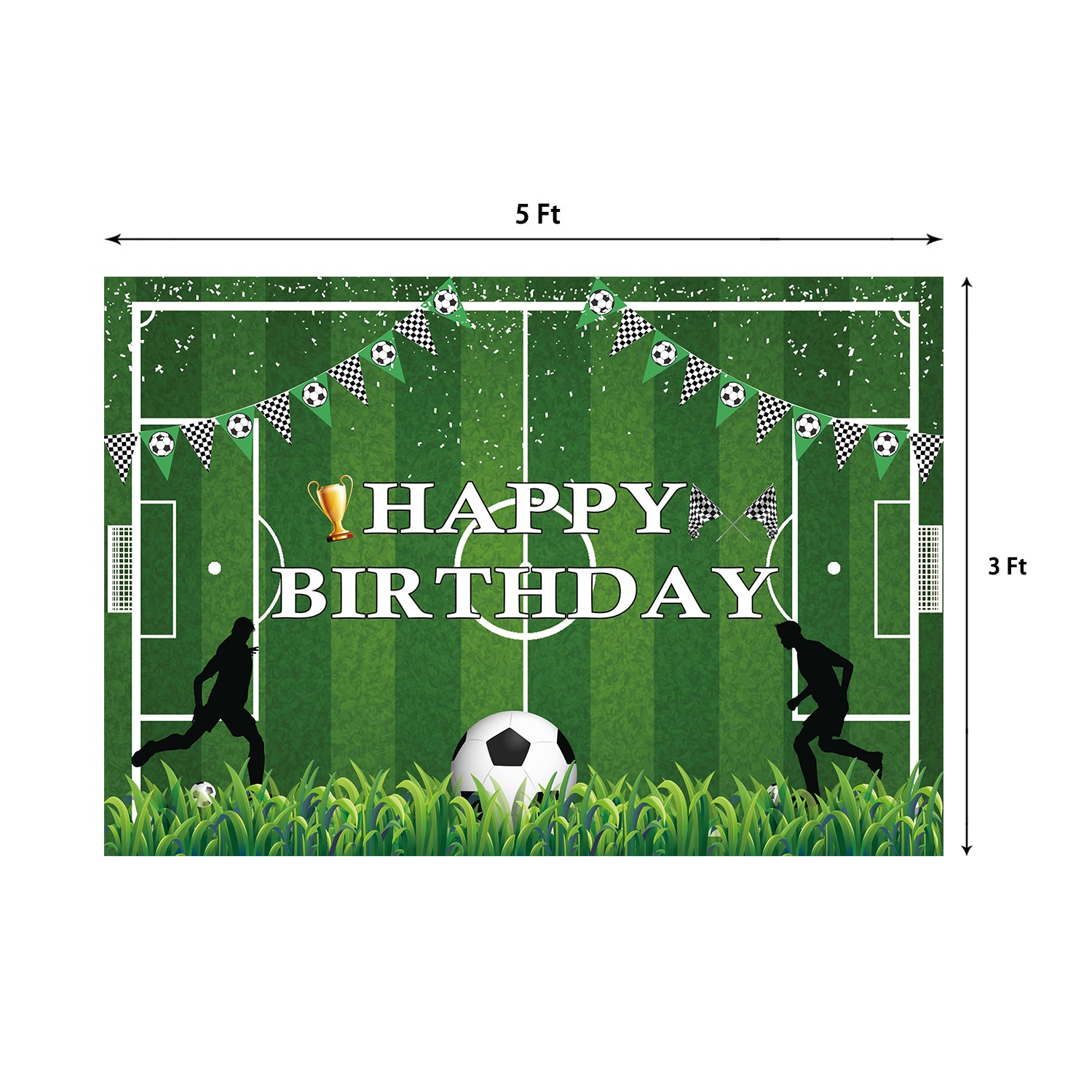 Soccer Birthday Party Decoration Set